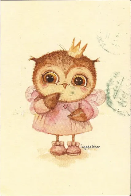 Owlets By Inga Paltser