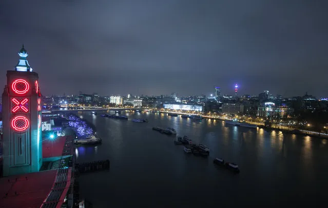 King’s Reach Tower, Southwark. A view of the Oxo Tower and the Thames. (Photo by Winch)