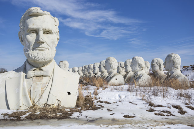 Abraham Lincoln. (Photo by David Ogden/Caters News)