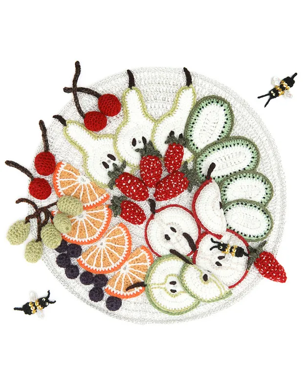 Crocheted Food Art by Kate Jenkins