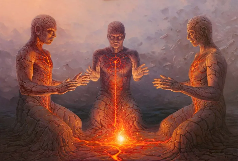 Surrealist Painting by Tomasz Alen Kopera﻿
