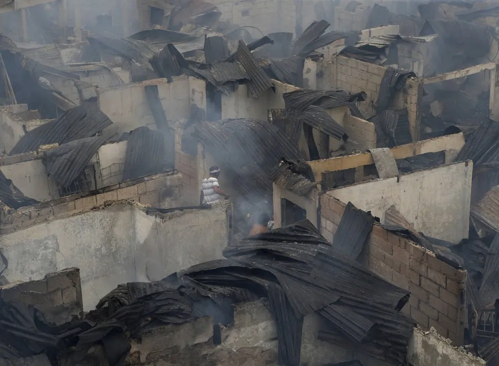 Quezon City Fire: Massive Blaze in QC, Philippines