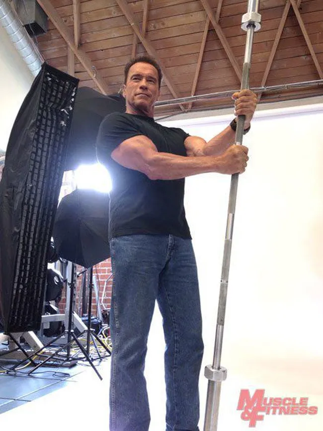 Arnold Schwarzenegger “I`ll be back”
