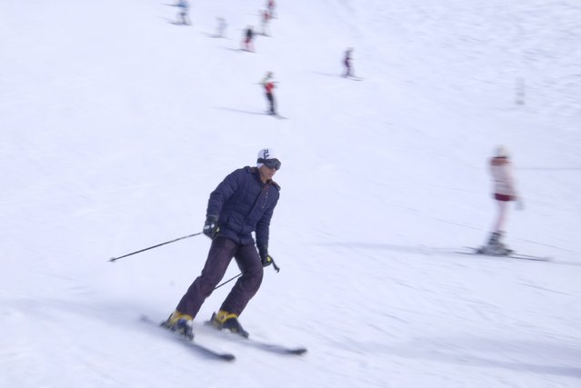 Iranians ski at the Dizin ski resort, northwest of Tehran January 15, 2016. (Photo by Raheb Homavandi/Reuters/TIMA)