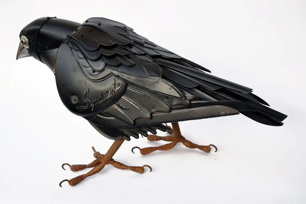 Amazing Creature Sculptures with Scrap Metal