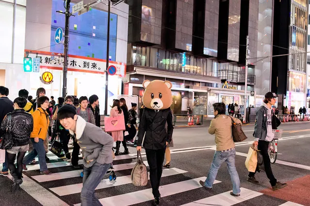 “Harajuku Bear Crossing”. (Photo by Tokyo Fashion)