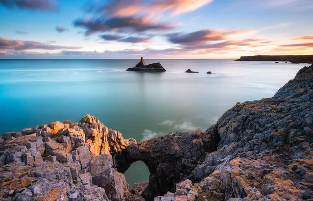 Church Rock, Wales. (Photo by Alessio Putzu/Caters News Agency)