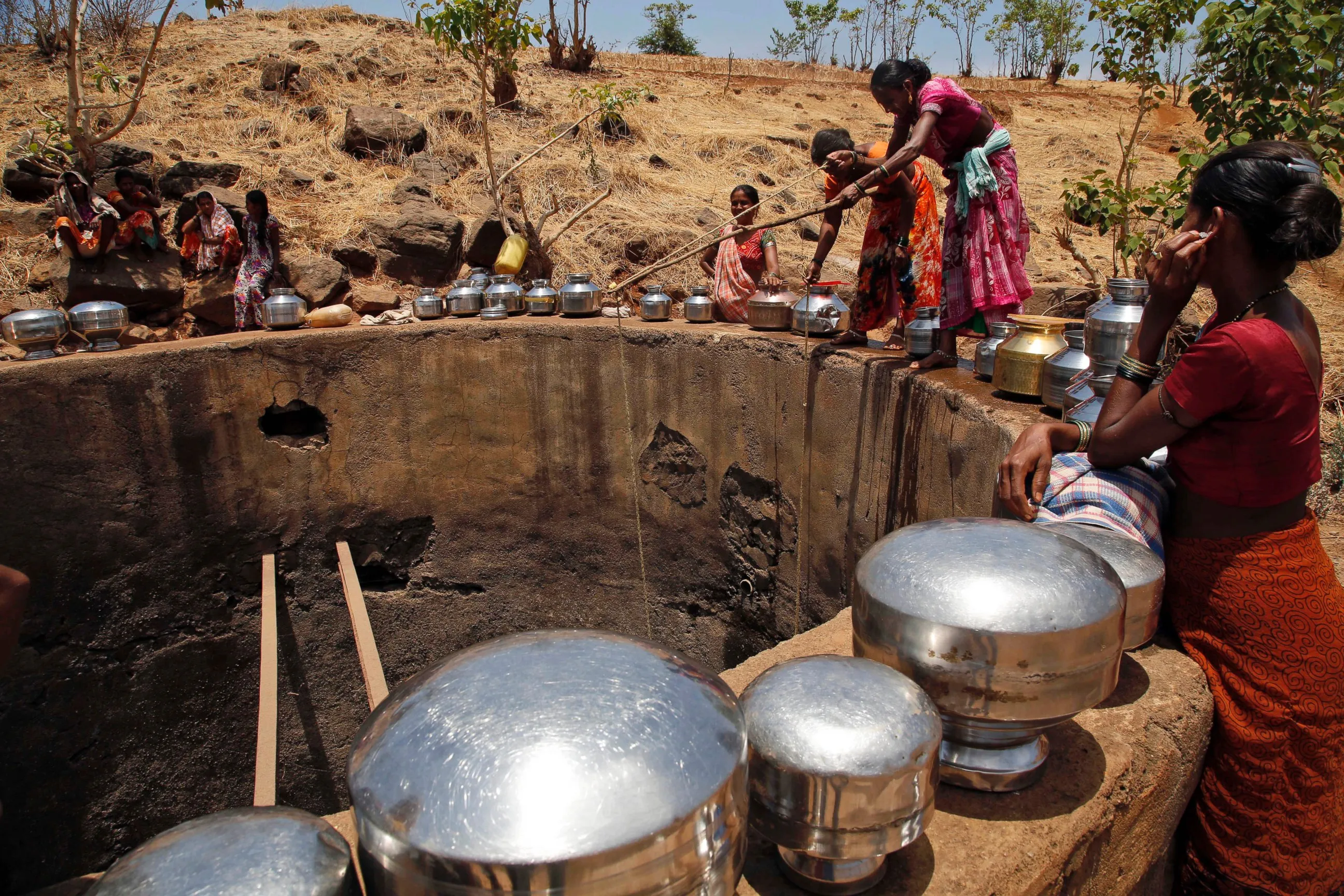 A Severe Heat Wave Sets New Records In India