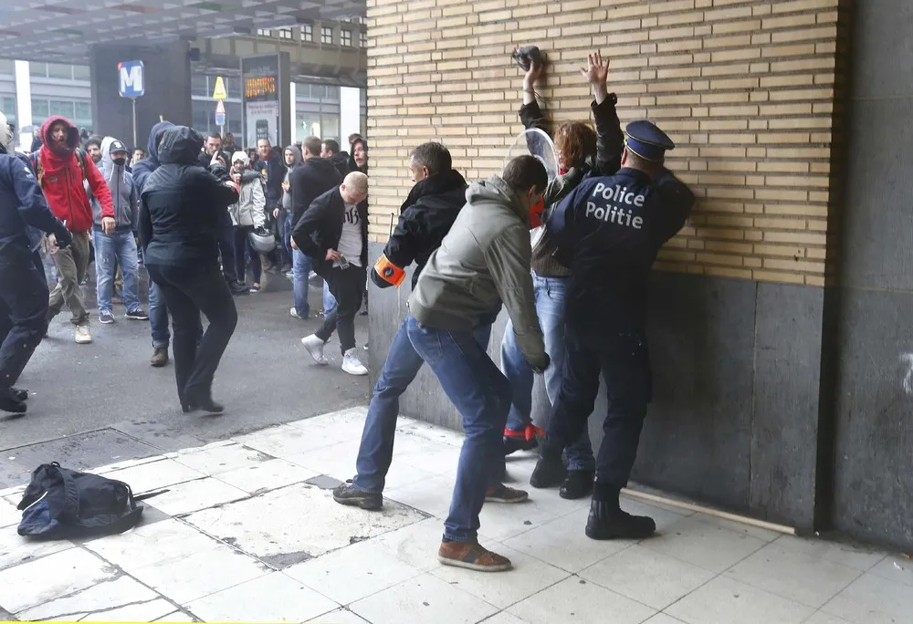 Protests in Belgium
