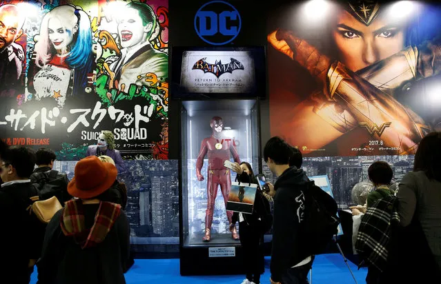 Visitors attend Tokyo Comic Con at Makuhari Messe in Chiba, Japan December 2, 2016. (Photo by Issei Kato/Reuters)
