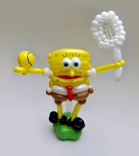 “Spongebob Squarepants”. (Photo by Rob Driscoll/Caters News Agency)