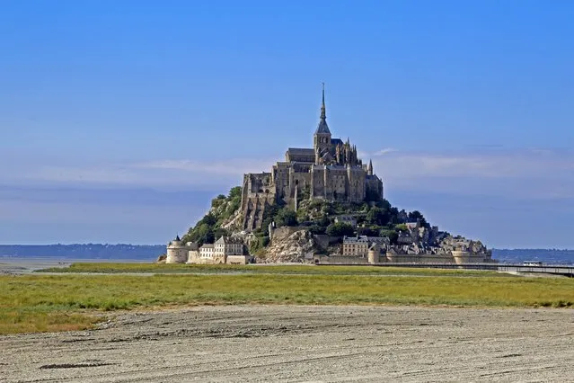 General view of the Mont Saint-Michel in the French western region of Normandy, July 23, 2015. (Photo by Jacky Naegelen/Reuters)