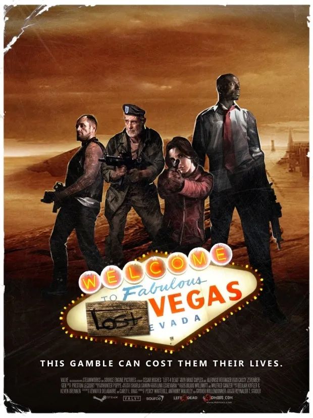 Fake Game-to-Film Posters