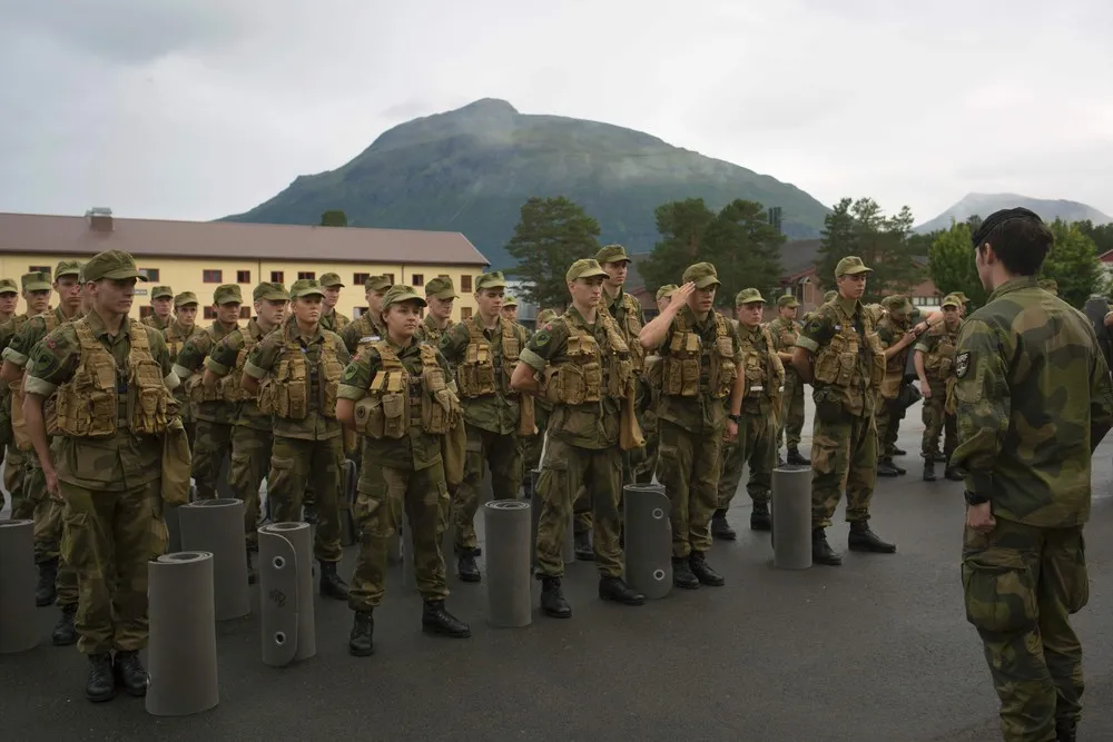 First Female Recruits of Norway's Army