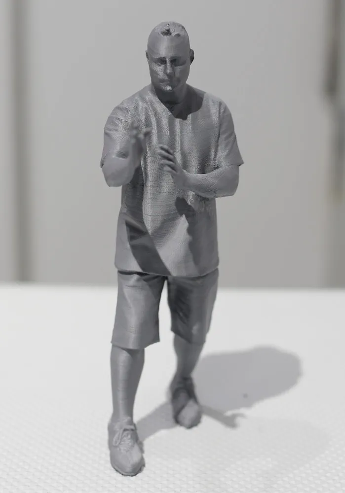 3D-printed Statue Selfies
