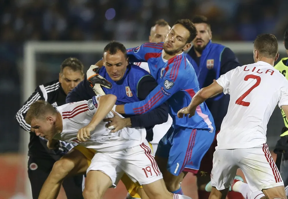 Serbia vs Albania Clash