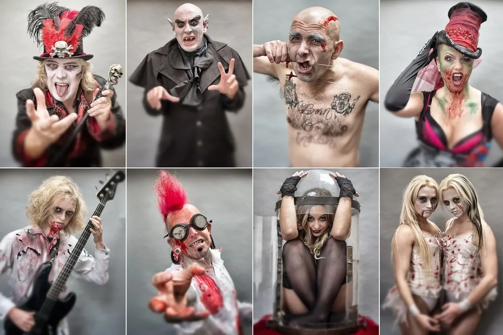 Circus of Horrors Prepare for their Halloween Performances