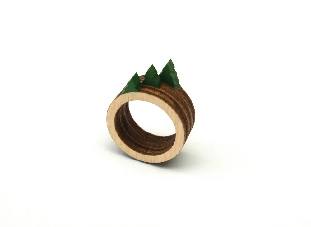 Awesome Ring by Clive Roddy