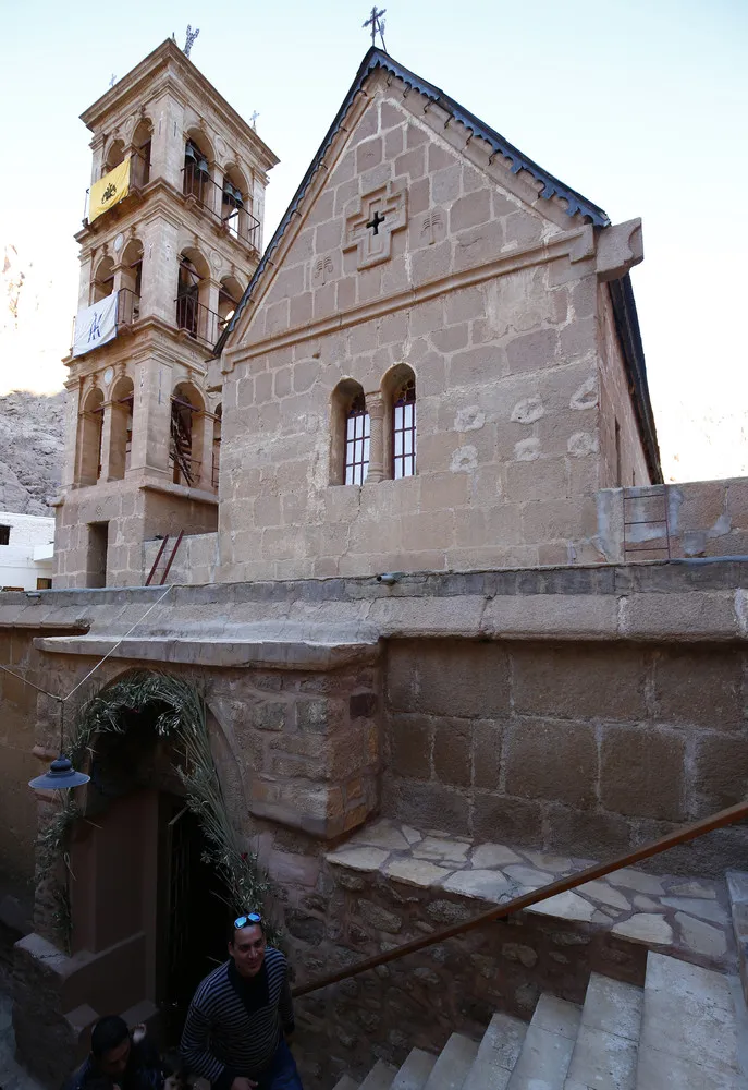 Saint Catherine's Monastery in the Sinai Peninsula