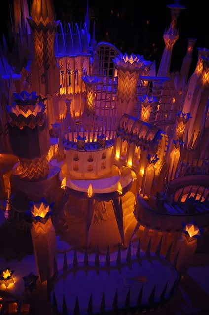 Paper Craft Castle By Wataru Itou