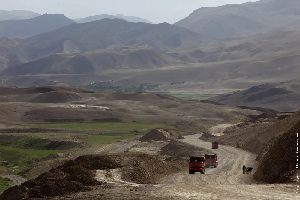 Road Construction In Rural Afghanistan