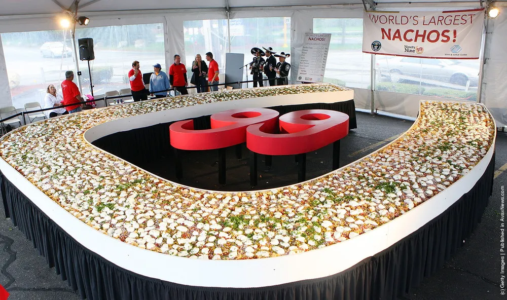 Guinness World Records Awards Ninety Nine Restaurants With World's Largest Nachos