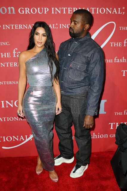 Kim Kardashian West and Kanye West attend the FGI 36th Annual Night of Stars Gala at Cipriani Wall Street on October 24, 2019 in New York City. (Photo by Jared Siskin/Patrick McMullan via Getty Images)