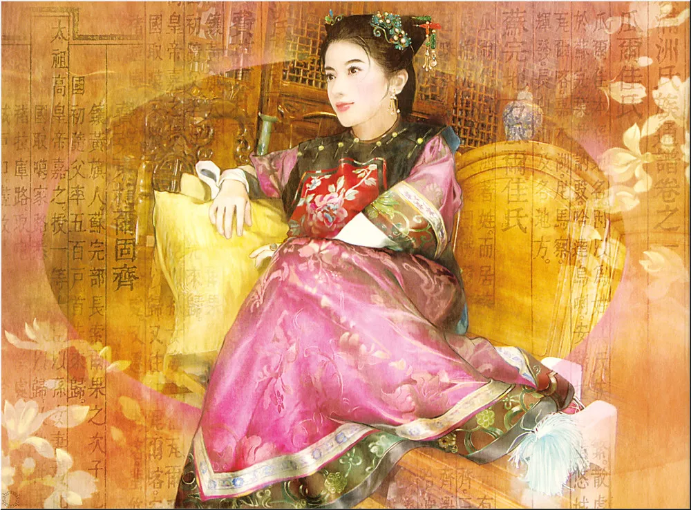 Chinese Beauty by Der Jen (Dezhen)