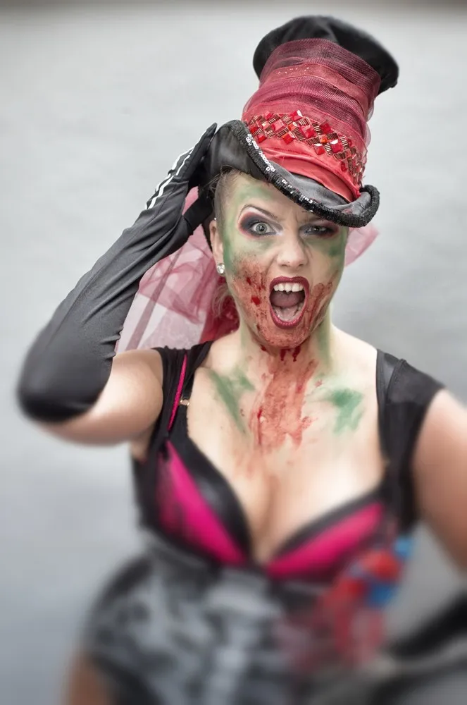 Circus of Horrors Prepare for their Halloween Performances