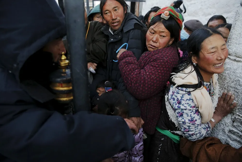 Pilgrims in Tibet