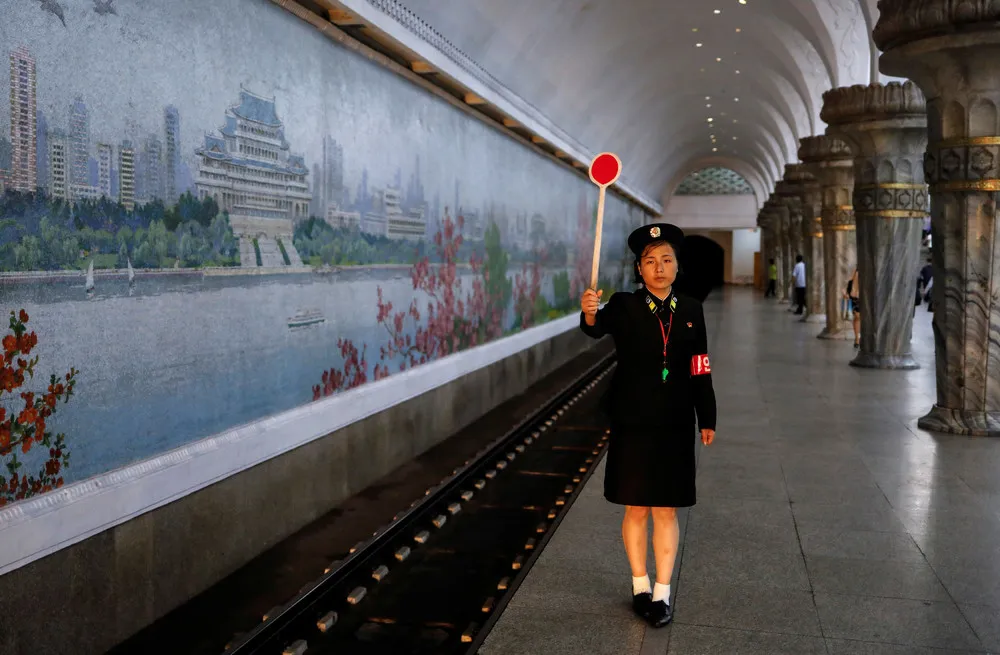 Riding the Subway in Pyongyang