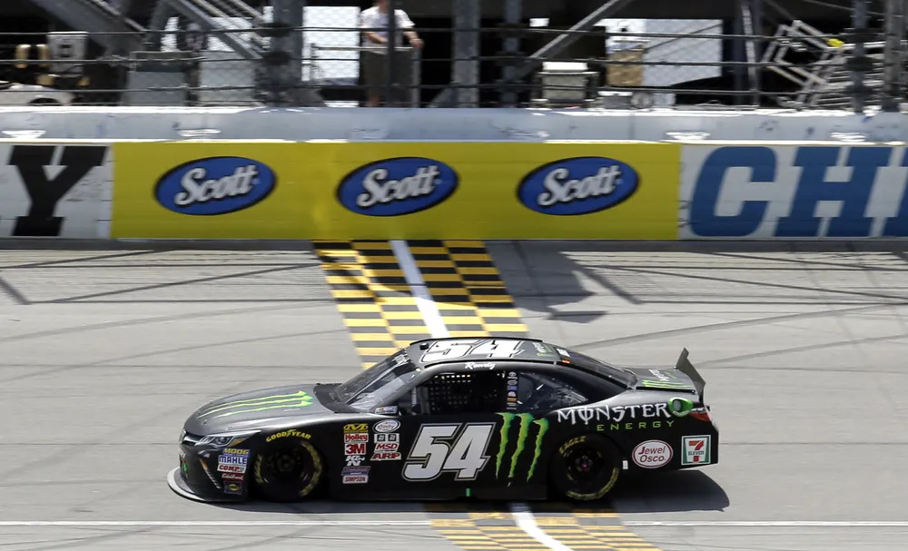 NASCAR Xfinity series auto race at Chicagoland Speedway