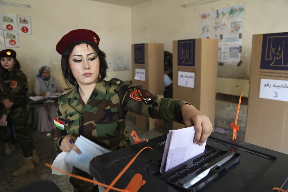 Violence Looms Over Iraqi Election