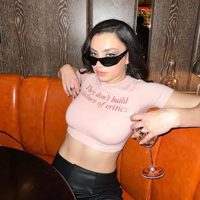 English singer-songwriter Charlotte Emma Aitchison, known professionally as Charli XCX hits back at her critics after releasing her new album in the second decade of March 2022. (Photo by charli_xcx/Instagram)
