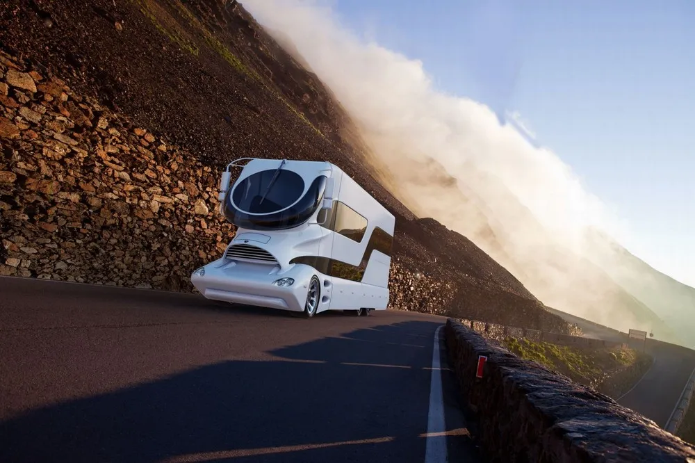 Inside the £3million Campervan