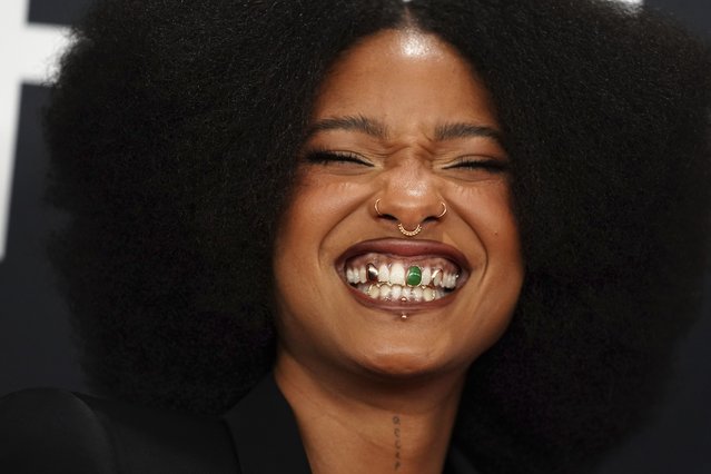 American singer and dancer Willow Smith arrives at the 67th annual Grammy Awards on Sunday, February 2, 2025, in Los Angeles. (Photo by Jordan Strauss/Invision/AP Photo)