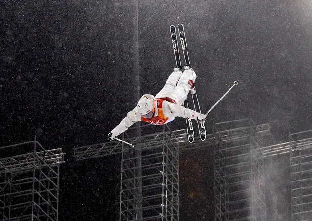 Canada' s Justine Dufour- Lapointe competes during the women' s moguls final event during the Pyeongchang 2018 Winter Olympic Games at the Phoenix Park in Pyeongchang on February 11, 2018. (Photo by Issei Kato/Reuters)