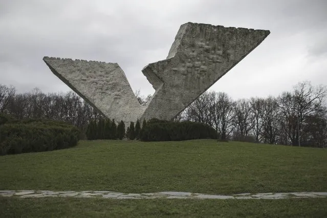 General view of the memorial monument “For Killed Students and Teachers” in Kragujevac, Serbia November 17, 2014. (Photo by Marko Djurica/Reuters)