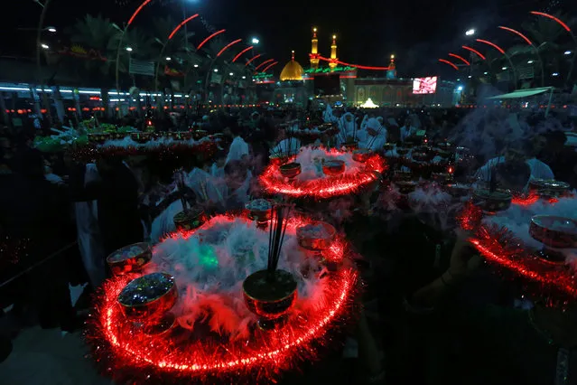 Shi'ite Muslims commemorate Ashura in Kerbala, Iraq, October 9, 2016. (Photo by Reuters/Stringer)