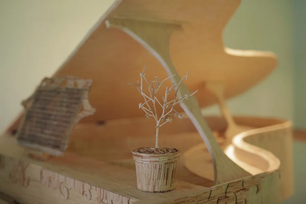 Matchstick Sculpture
