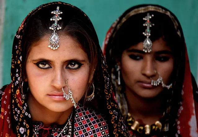 “Raw Beauty”. Two raw Beauties from a village could put any model to shame. Location: Bhuj Gujarat, India. (Photo and caption by Porus Khareghat/National Geographic Traveler Photo Contest)