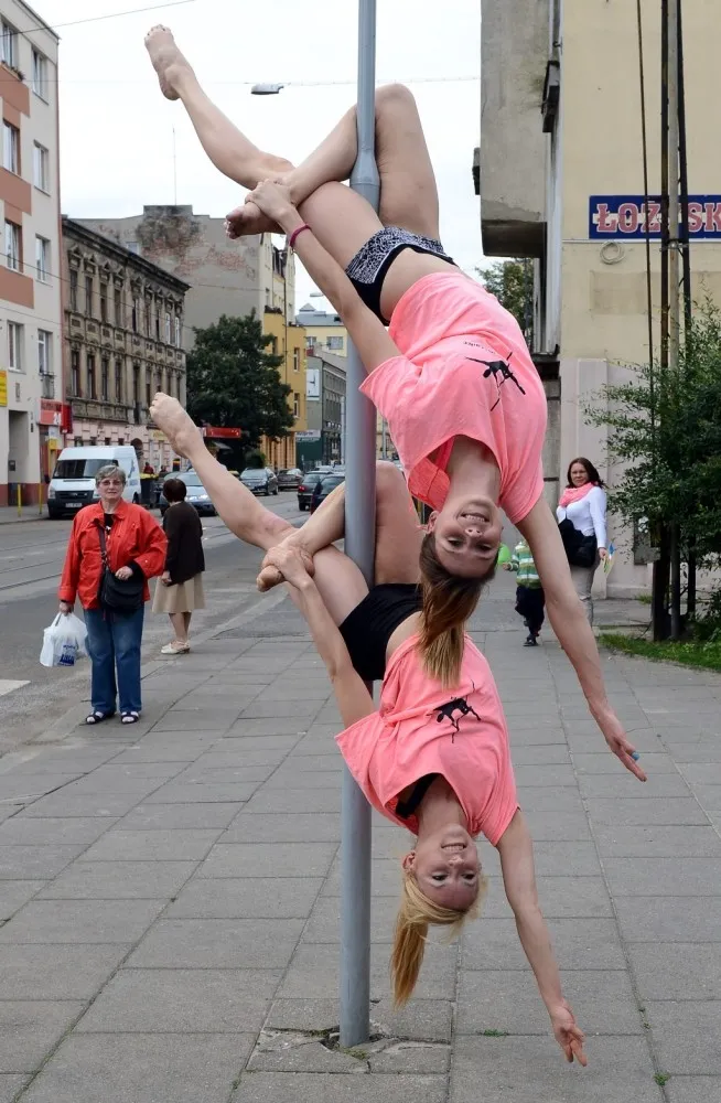 Street Pole Dances in Poland