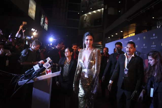 Deepika Padukone attends the red carpet and VIP fan screening of the Paramount Pictures “xXx: The Return Of Xander Cage” on January 12, 2017 at IMAX, PVR, Phoenix Lower Parel in Mumbai, India. (Photo by Ritam Banerjee/Getty Images for Paramount Pictures)