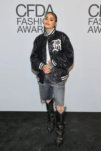 American singer-songwriter Kehlani attends the 2021 CFDA Fashion Awards at The Grill Room on November 10, 2021 in New York City. (Photo by Jamie McCarthy/WireImage)