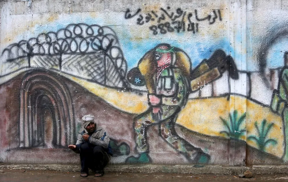 Military Show in the Southern Gaza Strip