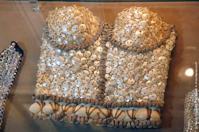 Sequin bustiers worn by Madonna
