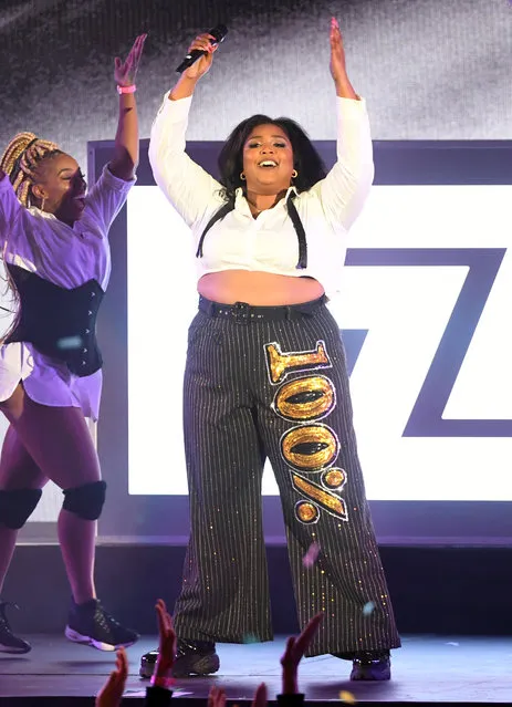 Lizzo performs onstage during the 7th Annual We Can Survive, presented by AT&T, a RADIO.COM event, at The Hollywood Bowl on October 19, 2019 in Los Angeles, California. (Photo by Kevin Winter/Getty Images for RADIO.COM )