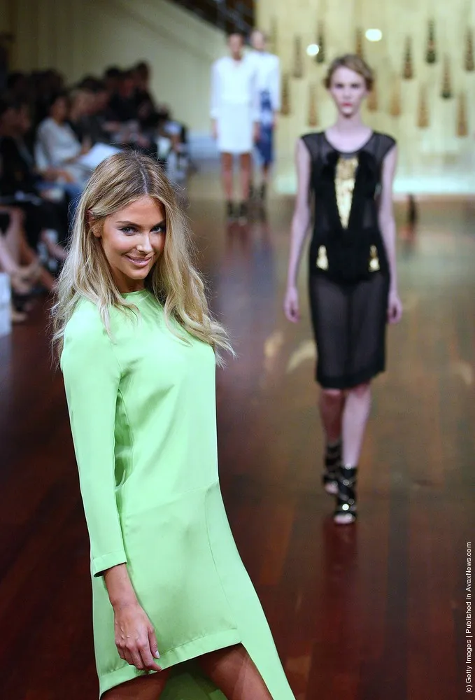 Myer Autumn/Winter 2012 Collection Launch: Show, Front Row & Arrivals