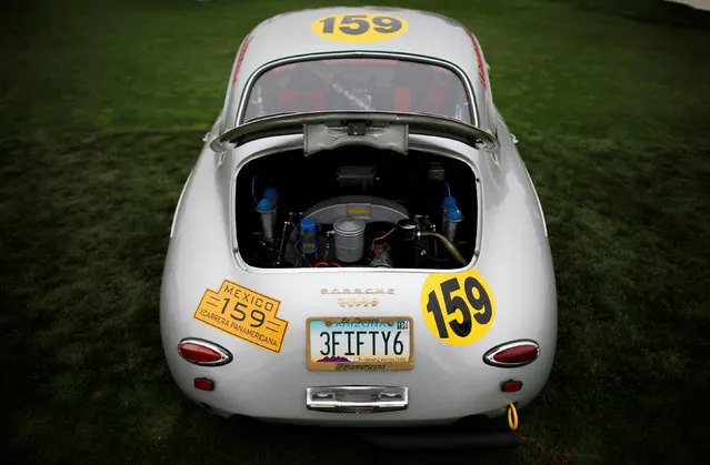 A 1959 Porsche 356A Sunroof Coupe is displayed during The Quail, A Motorsports Gathering, in Carmel, California, U.S. August 19, 2016. (Photo by Michael Fiala/Reuters/Courtesy of The Revs Institute)