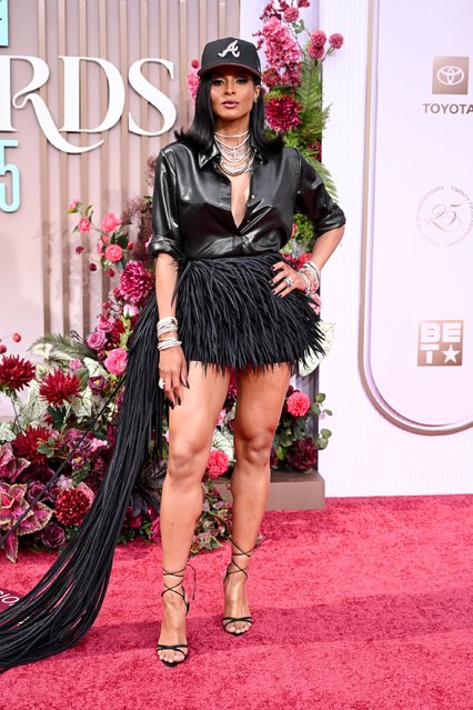 American singer-songwriter and dancer Ciara at the BET Awards 2025 held at the Peacock Theater on June 09, 2025 in Los Angeles, California. (Photo by Gilbert Flores/Variety via Getty Images)